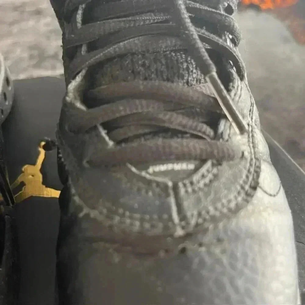 Jordan Jumpman Pro Kids' Sneakers in size 1Y Black Lace-Up